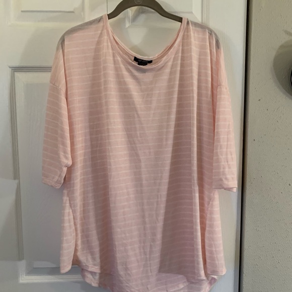 Deb 3x pink striped top - Picture 2 of 4